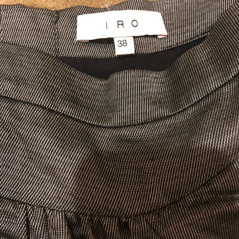IRO Metallic Layered Ruffle Skirt - Picture 6 of 6